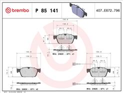 BREMBO P 85 141