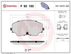BREMBO P 85 193