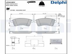 DELPHI LP5018EV