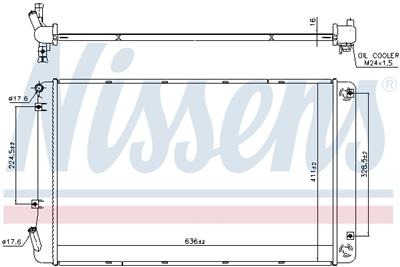 NISSENS 606608 EAN: 5707286462939.