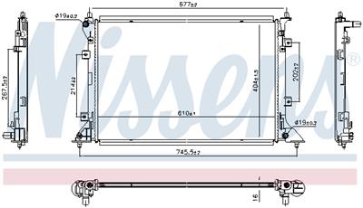 NISSENS 607104 EAN: 5707286541184.