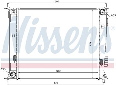 NISSENS 66742 Číslo výrobce: 376790421. EAN: 5707286346352.