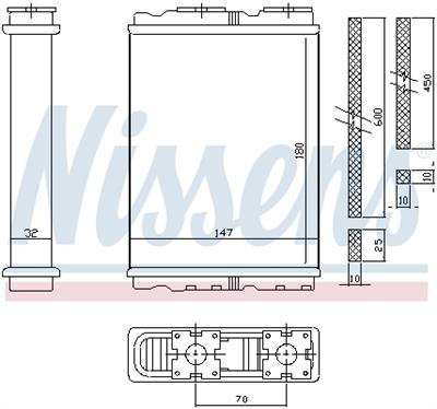 NISSENS 72050 EAN: 5707286233591.