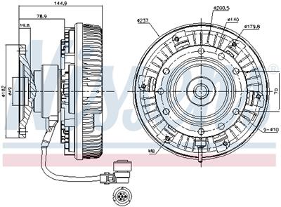 NISSENS 86055 EAN: 5707286392977.