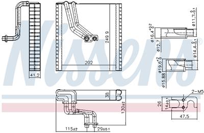 NISSENS 92369 Číslo výrobce: 72523096. EAN: 5707286494374.