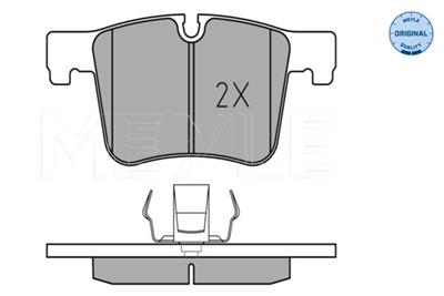 MEYLE 025 251 9919 Číslo výrobce: MBP0696. EAN: 4040074112625.