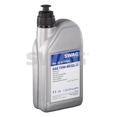 SWAG 30 94 0580 Číslo výrobce: API GL3 SAE 75W-80. EAN: 4044688582713.