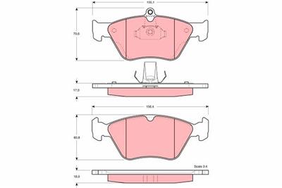 TRW GDB1166 Číslo výrobce: 21411. EAN: 3322936411666.