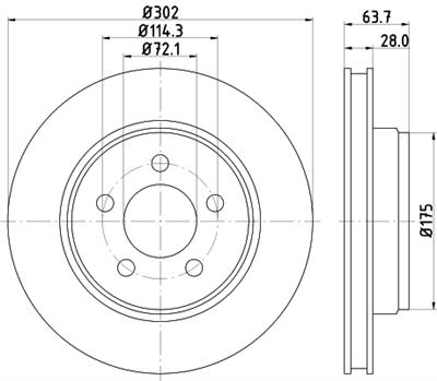 HELLA 8DD 355 119-241 Číslo výrobce: 55033PRO. EAN: 4082300509434.