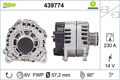 VALEO 439774 EAN: 3276424397744.