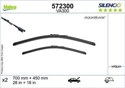 VALEO 572300 Číslo výrobce: VA300. EAN: 3276425723009.