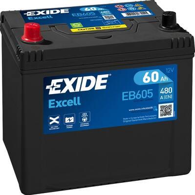 EXIDE EB605 Číslo výrobce: 56069BGUG. EAN: 3661024034425.
