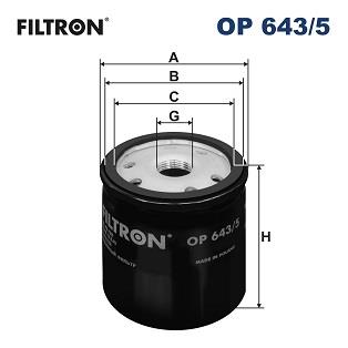 FILTRON OP 643/5 EAN: 5904608066435.