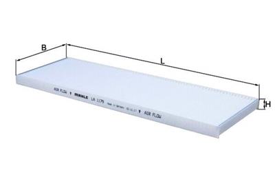 MAHLE ORIGINAL LA 1179 Číslo výrobce: 72456020. EAN: 4009026978429.