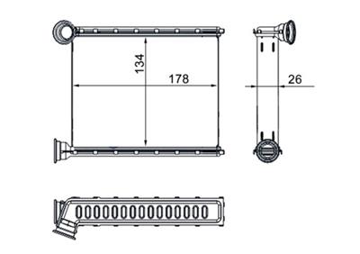MAHLE ORIGINAL AH 272 000S Číslo výrobce: 8FH 351 512-034. EAN: 4057635047678.