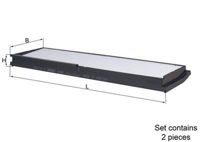 MAHLE ORIGINAL LA 862/S Číslo výrobce: 70594602. EAN: 4009026922620.