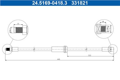 ATE 24.5169-0418.3 Číslo výrobce: 331821.