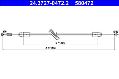 ATE 24.3727-0472.2 Číslo výrobce: 580472. EAN: 4006633387279.