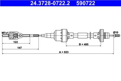 ATE 24.3728-0722.2 Číslo výrobce: 590722. EAN: 4006633078931.