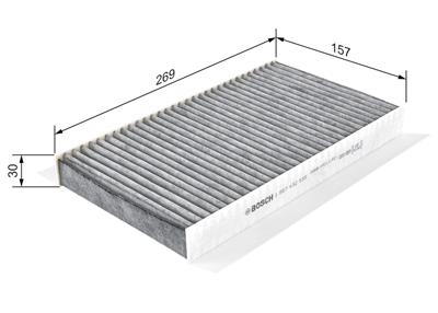 BOSCH 1 987 432 535 Číslo výrobce: R 2535. EAN: 4047024810266.