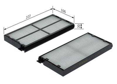 BOSCH 1 987 435 158 Číslo výrobce: M 5158. EAN: 4047023068699.