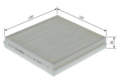 BOSCH 1 987 435 163 Číslo výrobce: M 5163. EAN: 4047026570885.