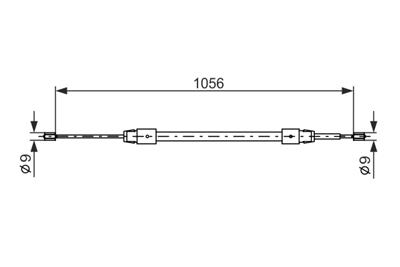 BOSCH 1 987 477 692 Číslo výrobce: BC554. EAN: 3165143522509.