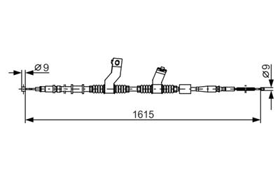 BOSCH 1 987 482 353 Číslo výrobce: BC1237. EAN: 4047024880306.
