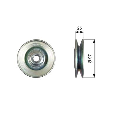 GATES T36615 Číslo výrobce: 7803-21615. EAN: 5414465420245.