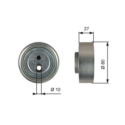 GATES T36755 Číslo výrobce: 7803-21755. EAN: 5414465957987.