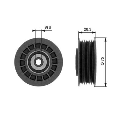 GATES T38092 Číslo výrobce: 7803-21092. EAN: 5414465233302.