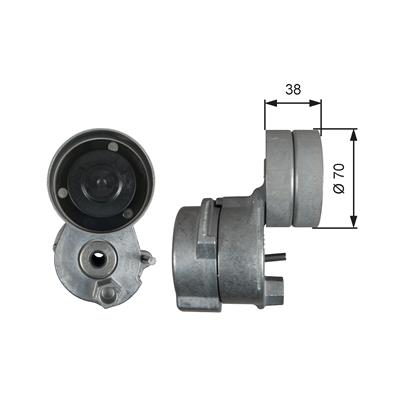 GATES T38680 Číslo výrobce: 7808-26080. EAN: 5414465331985.