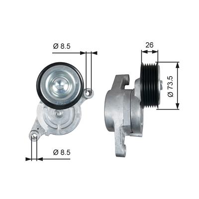 GATES T39279 Číslo výrobce: 7808-21678. EAN: 5414465336416.