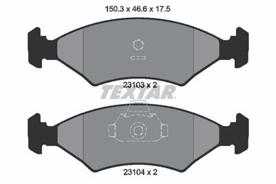TEXTAR 2310301 Číslo výrobce: 20640. EAN: 4019722184536.