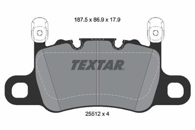 TEXTAR 2551205 Číslo výrobce: 25512. EAN: 4019722572302.
