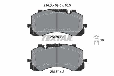 TEXTAR 2618601 Číslo výrobce: 26186. EAN: 4019722543708.