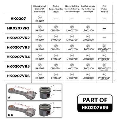 ET ENGINETEAM HK0207VR3 EAN: 8592779032563.