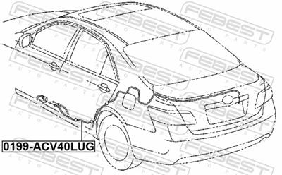 FEBEST 0199-ACV40LUG EAN: 4056111122021.
