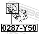 FEBEST 0287-Y50 EAN: 4056111076386.