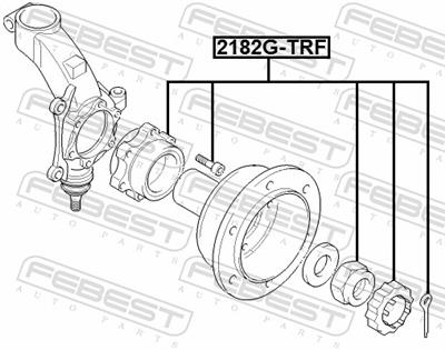 FEBEST 2182G-TRF EAN: 4056111115566.