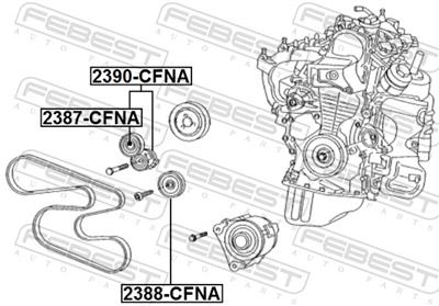 FEBEST 2390-CFNA EAN: 4056111176987.