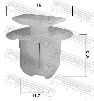 FEBEST 88570-133 EAN: 4056111169668.
