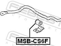 FEBEST MSB-CS6F EAN: 4056111026701.