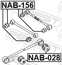 FEBEST NAB-156 EAN: 4056111082004.