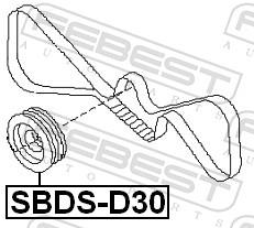 FEBEST SBDS-D30 EAN: 4056111076133.