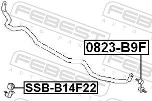 FEBEST SSB-B14F22 EAN: 4056111082127.