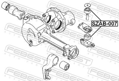 FEBEST SZAB-007 EAN: 4056111089287.