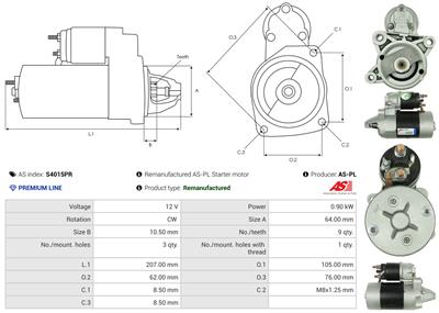AS-PL S4015PR EAN: 5902129089957.