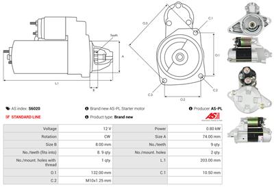AS-PL S6020 EAN: 5901259423594.