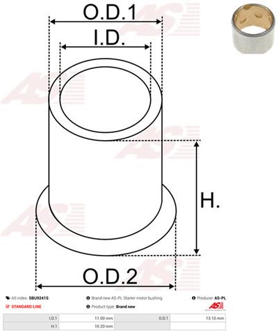 AS-PL SBU9241S EAN: 5902129107446.